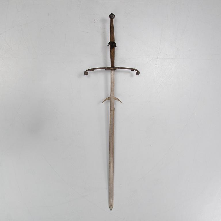 A two-hand sword, end of the 19th Century.