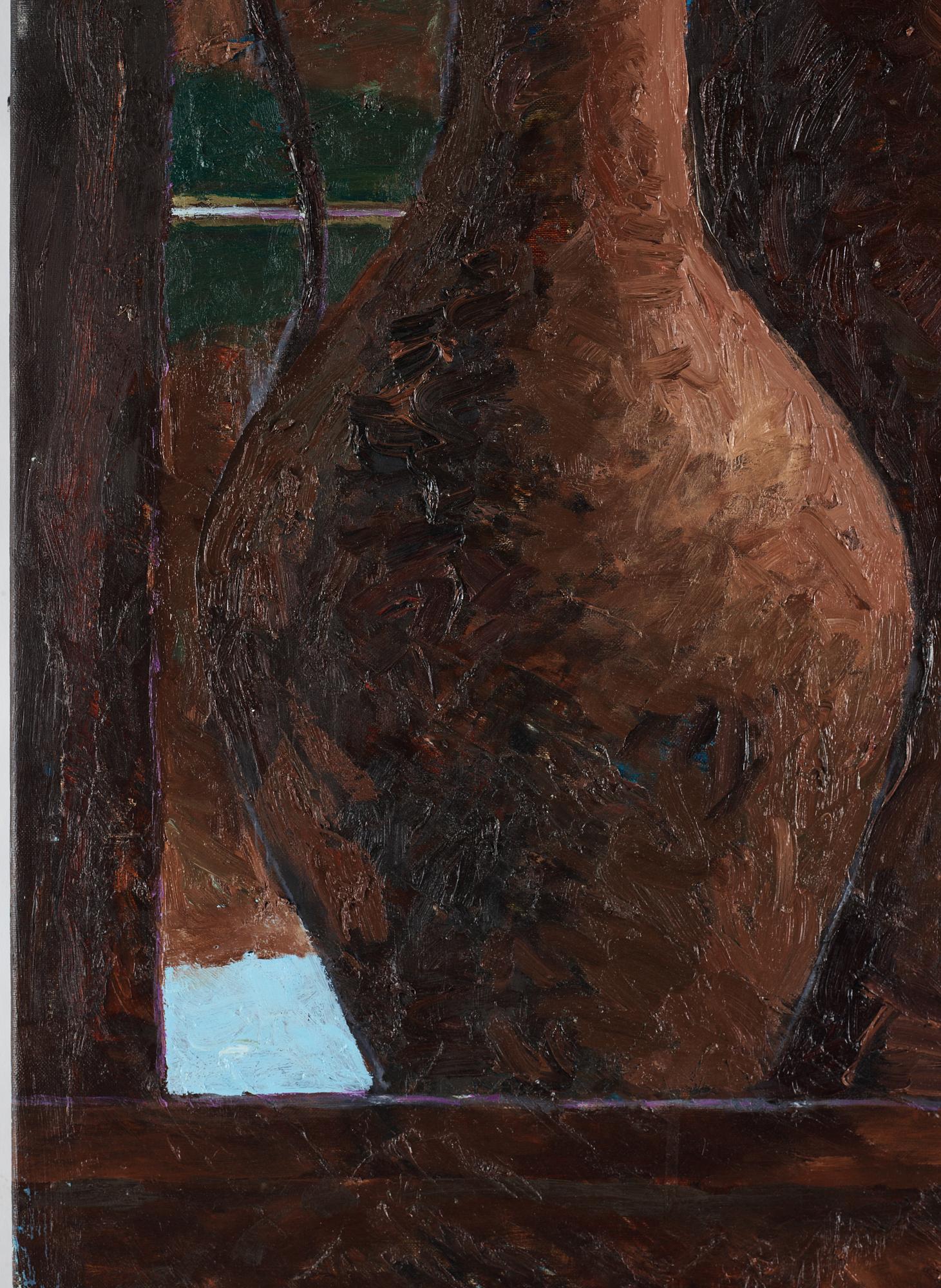 Philip von Schantz, oil on canvas. Signed and dated -88.