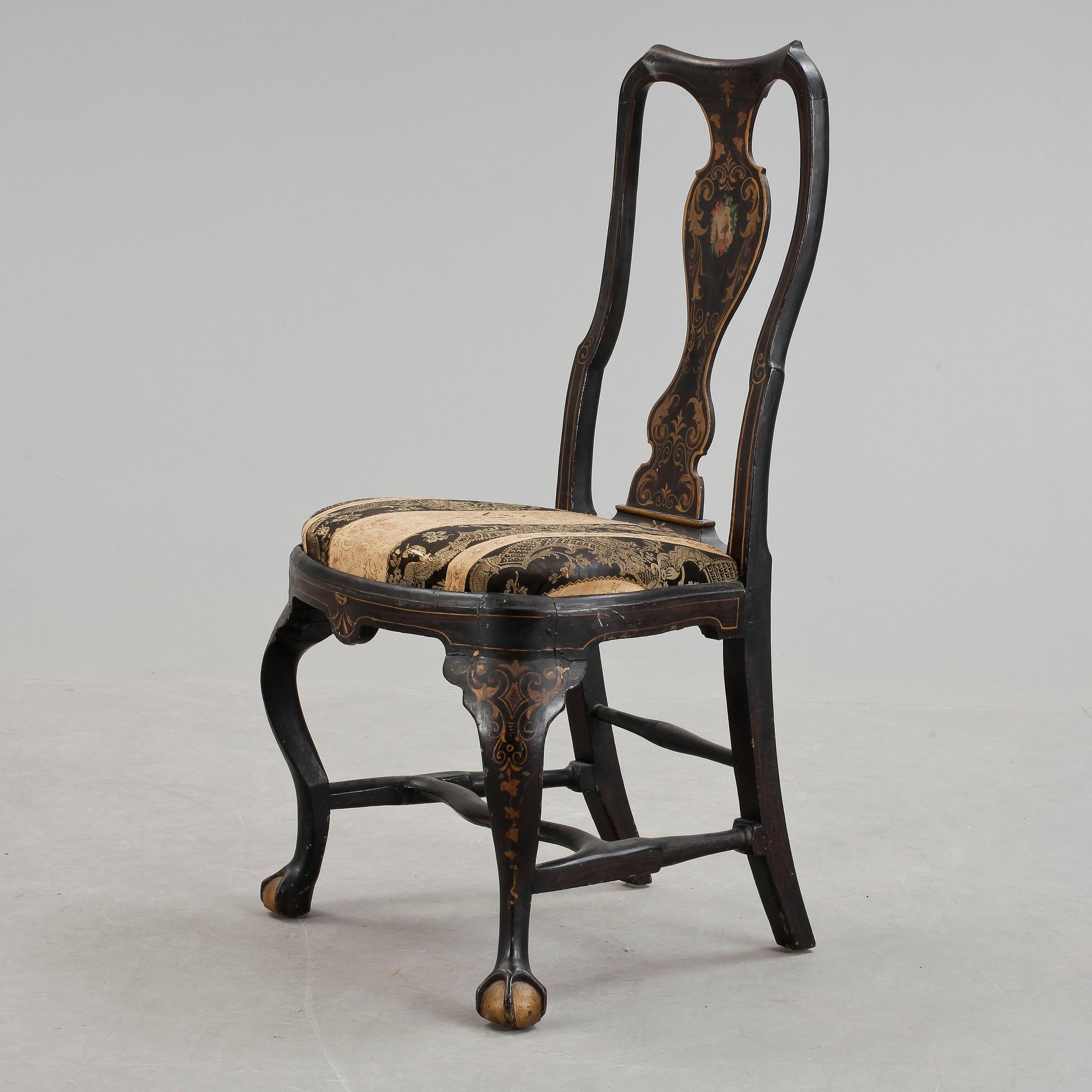 STOL, senbarock, 1700-tal.