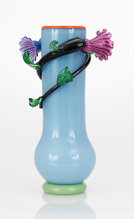 A Jonas Rooth glass vase, 1998.