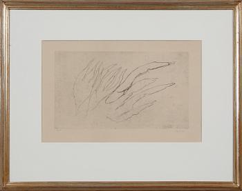 Jean Fautrier · JEAN FAUTRIER, etsning, signerad och numrerad HC.