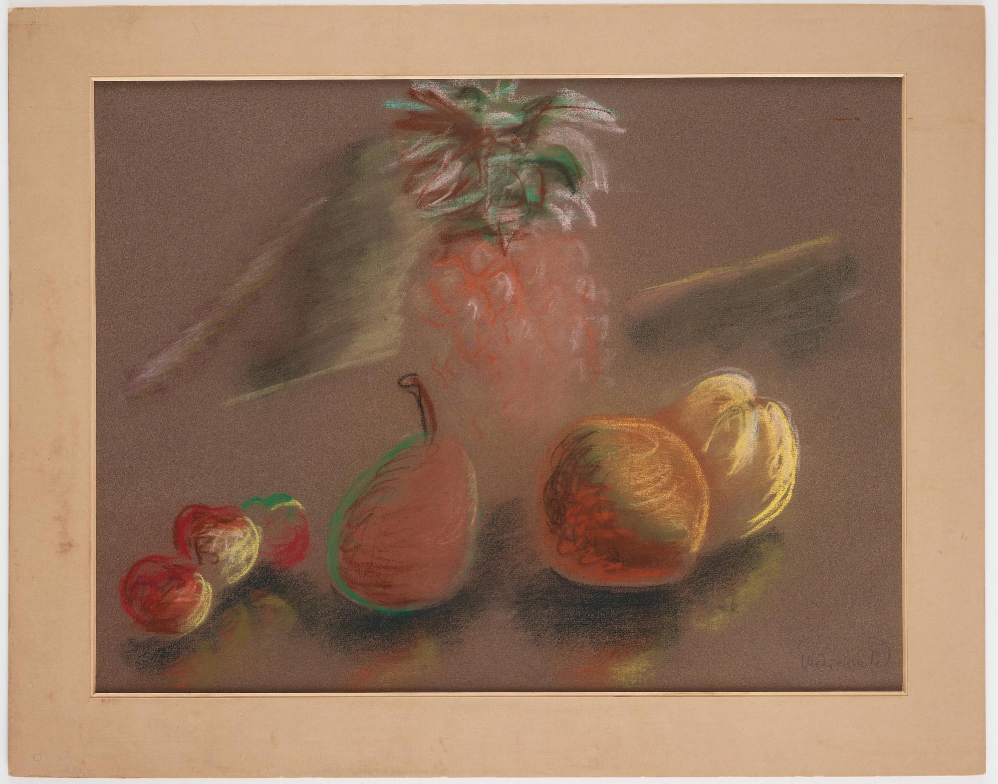 Isaac Grünewald, Still life with fruits.