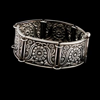 ARMLÄNK, silver, Ceson, Göteborg, 1948. Vikt 30 g.