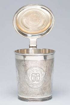 STOP, silver, barockstil, W A Bolin. Stockholm, 1944. Vikt ca 917 g.
