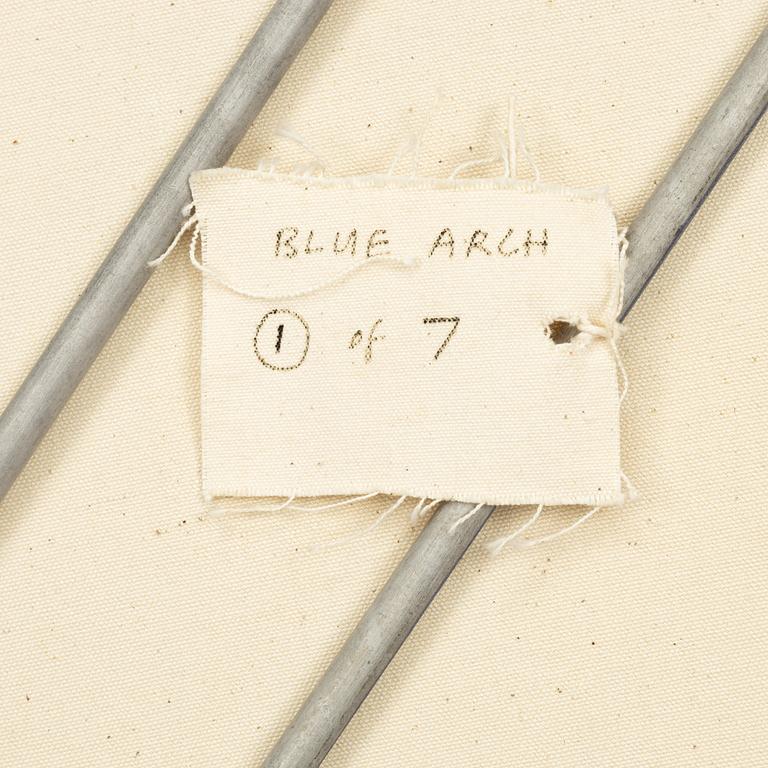 Richard Smith, oil on canvas, 7 parts, signed and dated -79 on label verso.
