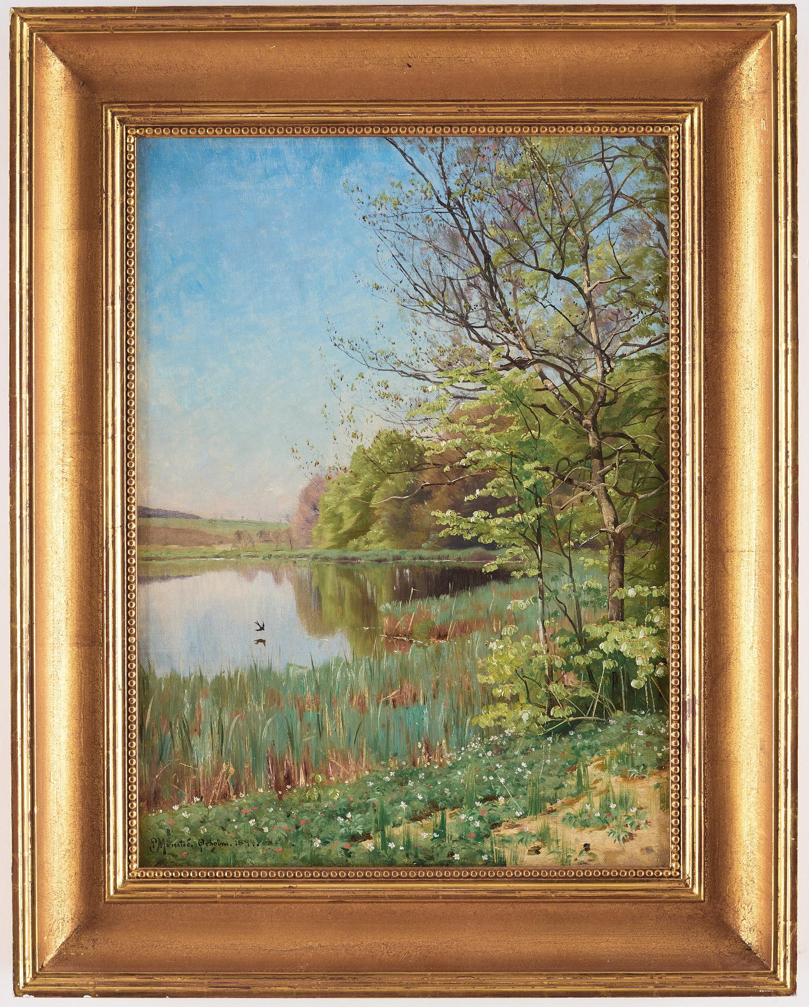 Peder Mork Mönsted, Summer landscape.
