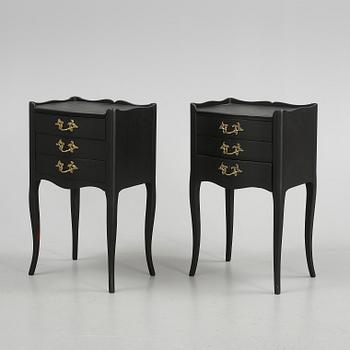 SÄNGBORD, rokokostil, 1900-tal.