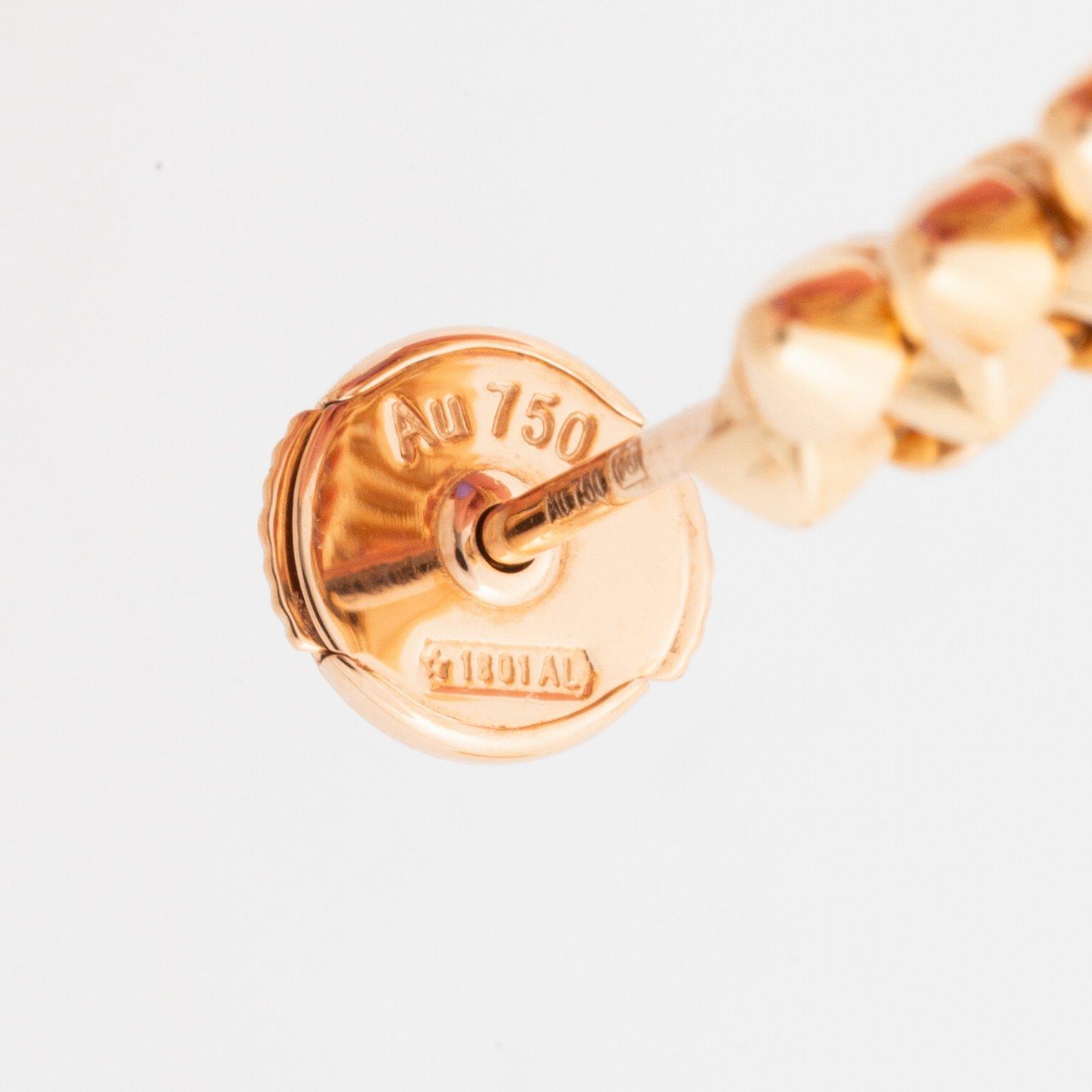 Cartier ett par örhängen "Clash de Cartier" 18K guld.