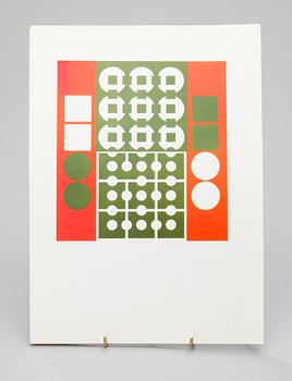 BROSCHYRER 3 ST, Jim Dine, Victor Vasarely och Paul Klee 1961, 1982, 1983.