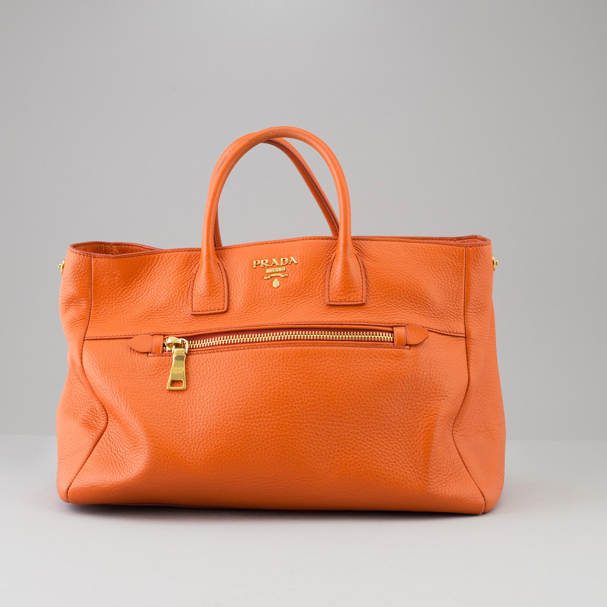 A 2012 Prada bag, made in Italy.
