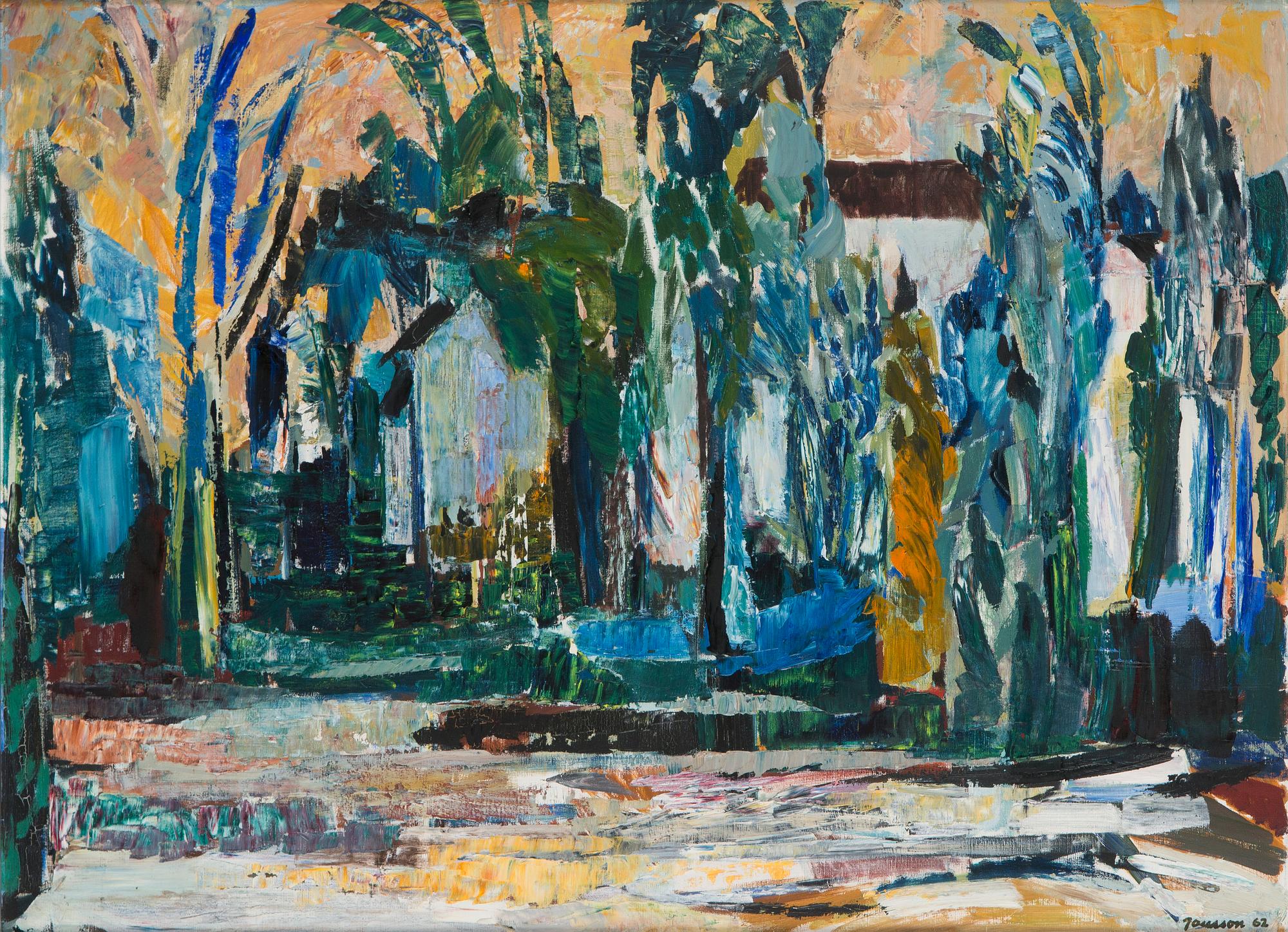 Tove Jansson, Abstract Landscape.