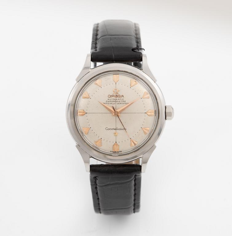 Omega, Constellation, "Pie-Pan", wristwatch, 35 mm.