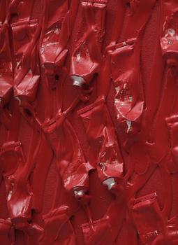 Arman (Armand Pierre Fernandez), "Monochrome accumulation no 5007".