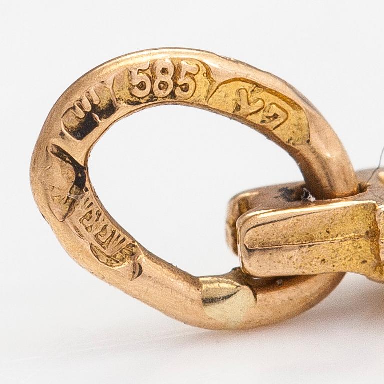 Björn Weckström, Hänge "Lilla korset", 14K guld. Lapponia 1976.