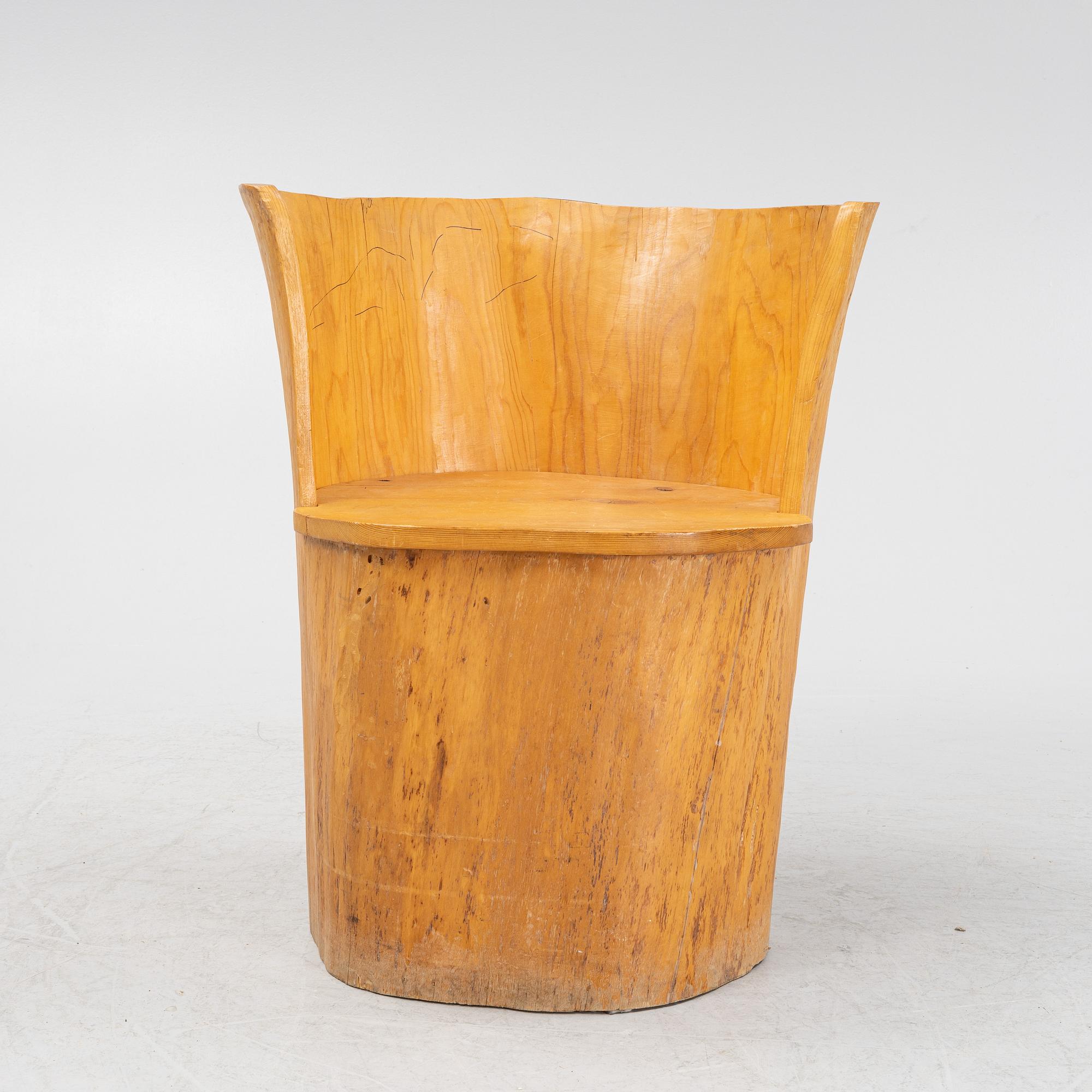 Kubbstol, 1900-talets mitt.