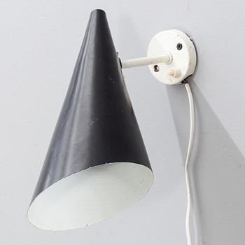 A second half of the 20th century wall lamp, probably Denmark.