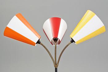 GOLVLAMPA, 1900-talets mitt.