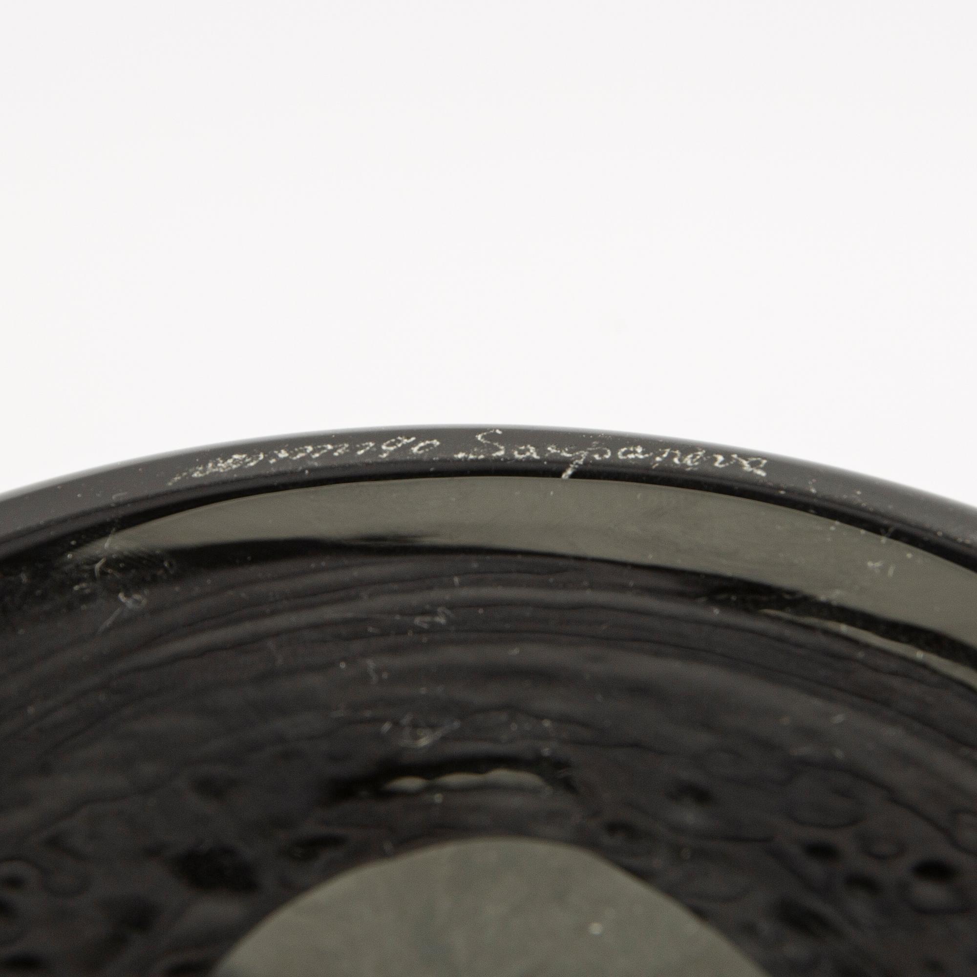 Timo Sarpaneva, vas "Tuuli" Venini Italien signerad och daterad 90.