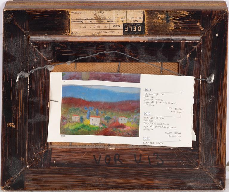 Lennart Jirlow, Landskap, Frankrike.