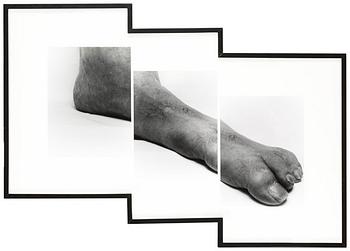 358. John Coplans, "Self portrait (Stepped foot)", 1989.