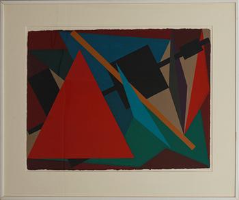 C GÖRAN KARLSSON, färgserigrafi, sign o numr 7/125.