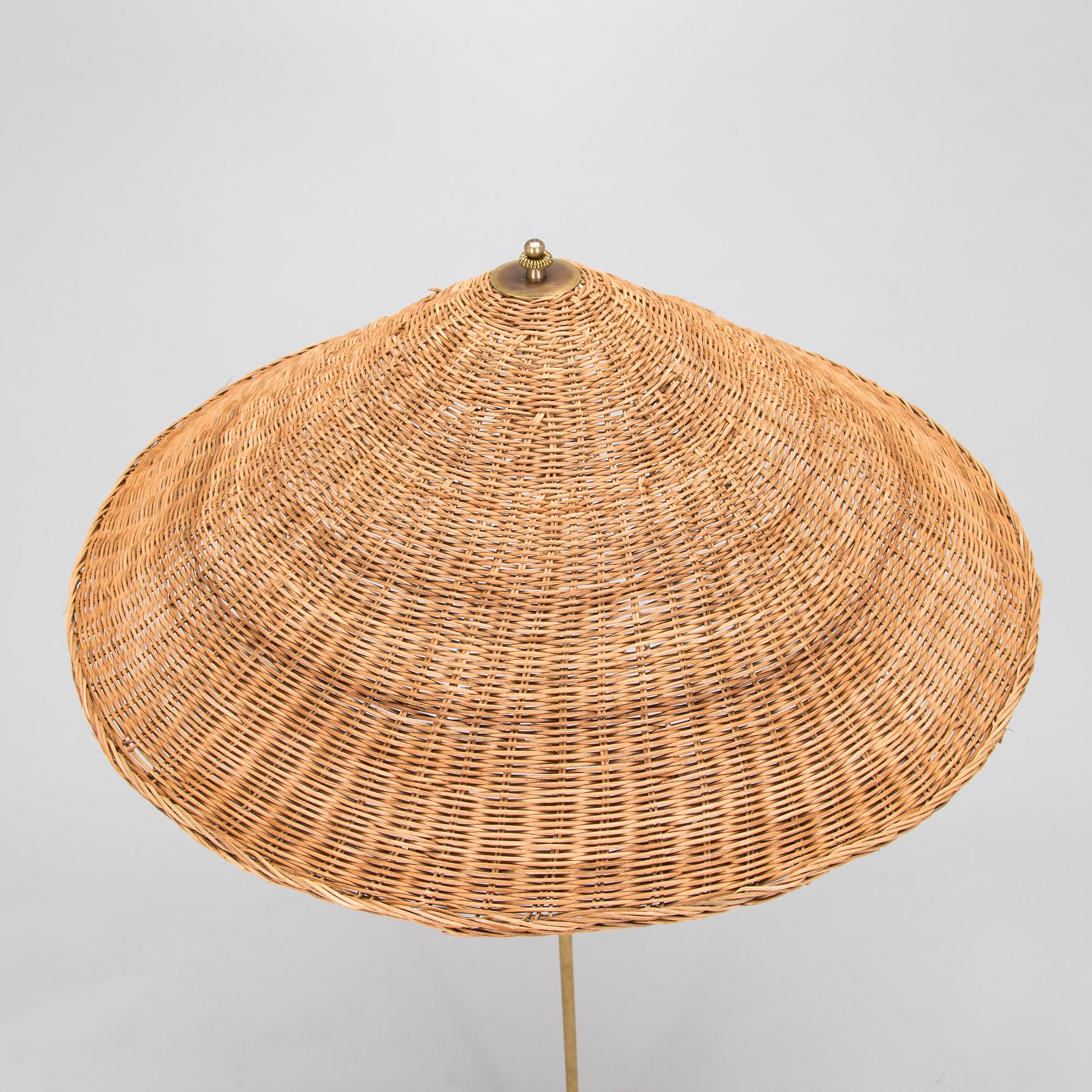 Golvlampa, tillverkare Sievä 1900-talets mitt.