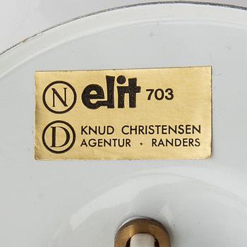 Knud Christensen wall lamps, a pair for Elit Denmark, latter part of the 20th century.