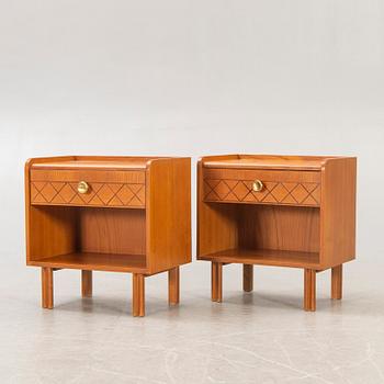 Bedside table, a couple, 1940s-50s.