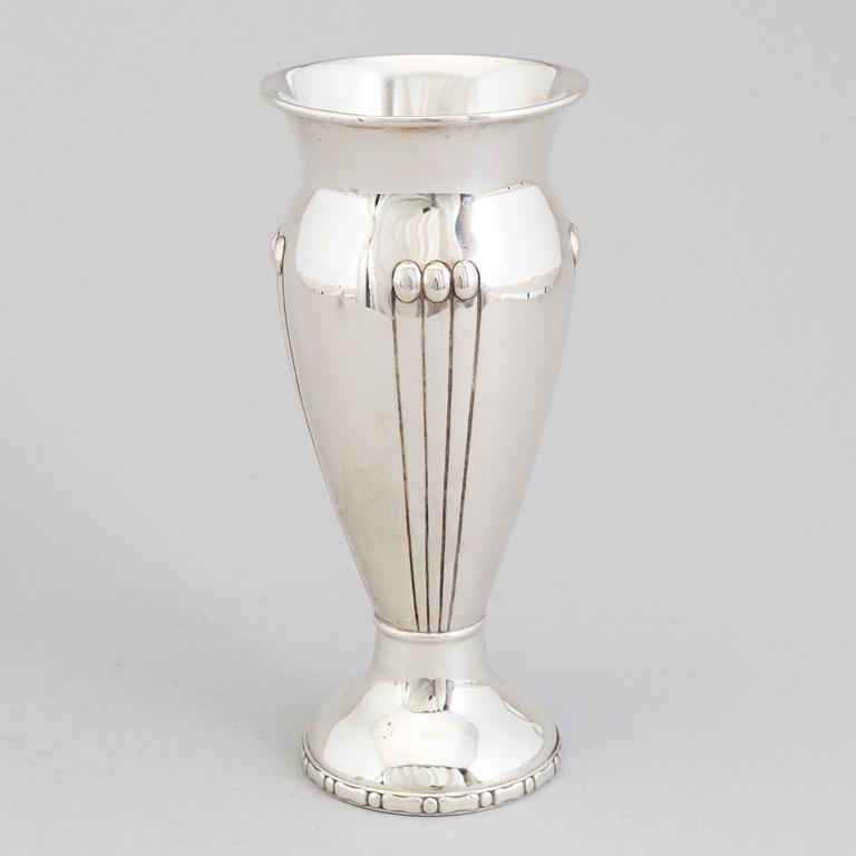 DANSK FORMGIVARE, vas, silver, jugend, Köpenhamn, 1914.
