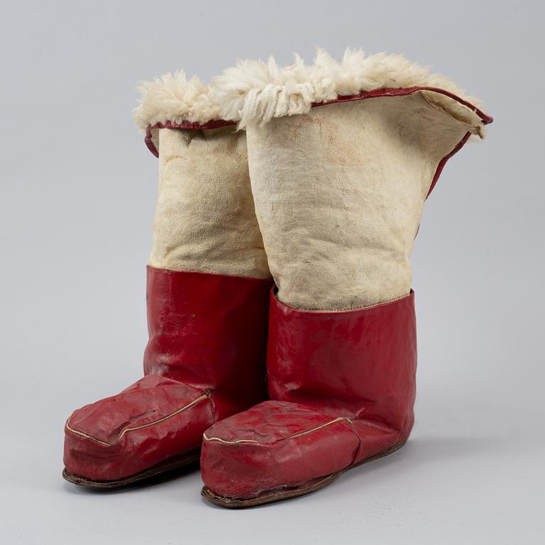 A pair of 20th century inuit  Mukluk boots.