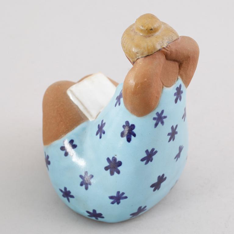 FIGUR, stengods, "Emma", Lisa Larson, Gustavsberg.