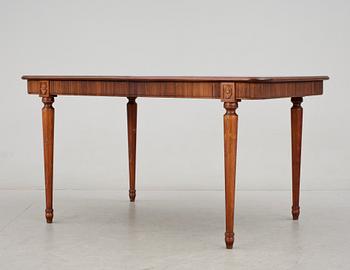 MATSALSGRUPP, 6+1 delar, gustaviansk stil, 1900-talets mitt.