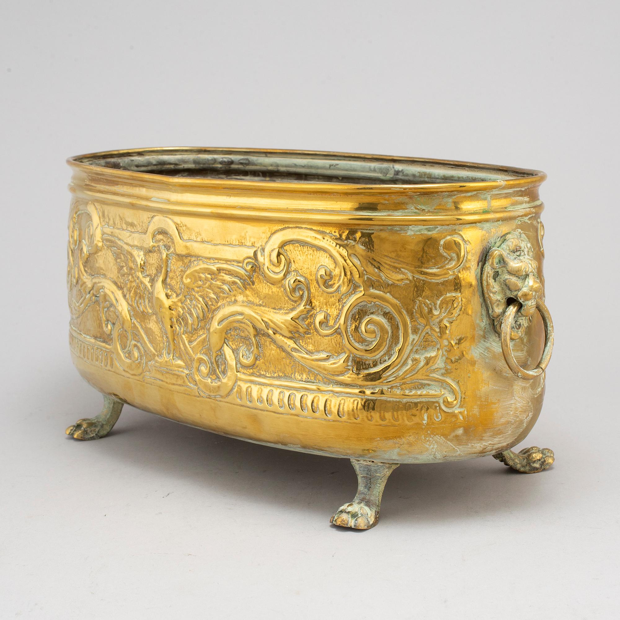 JARDINJÄR, mässing, 1800-tal.