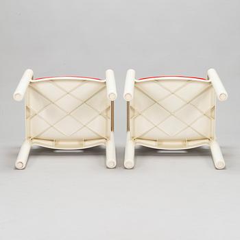 Eero Aarnio, a pair of 1970s chairs for UPO Furniture, Nastola, Finland.