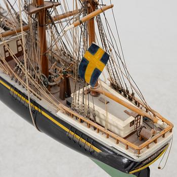 Skeppmodell, 1900-talets mitt.