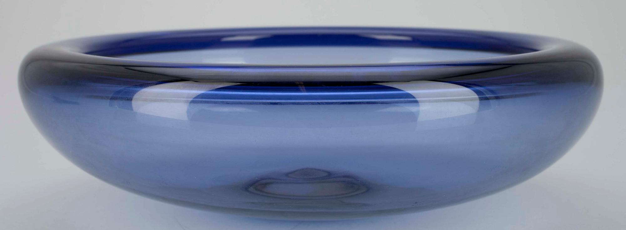 SKÅL, glas, sign. Holmegaard 17793, Danmark, 1900-talets senare hälft.
