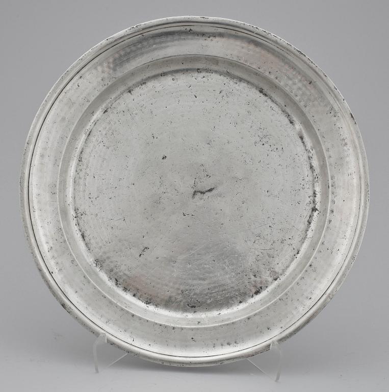 FAT, tenn, Jakob Sauer, Stockholm (verksam 1733-1765).