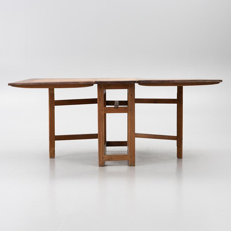 Drop-leaf table, 19th century.