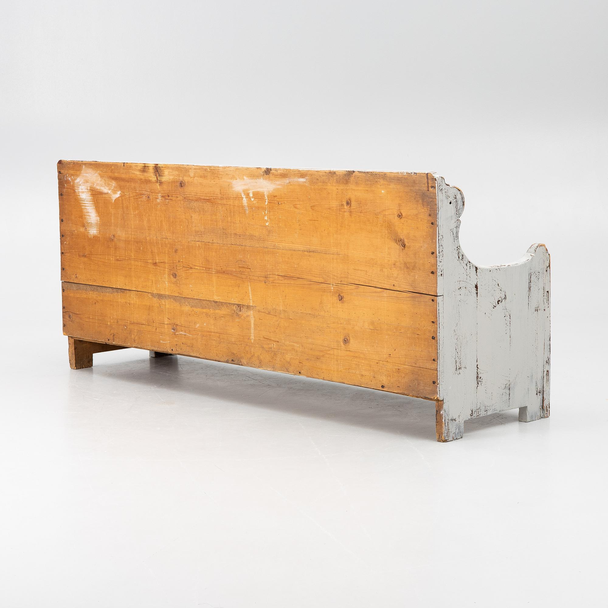 Fållbänk, allmoge, 1800-tal.