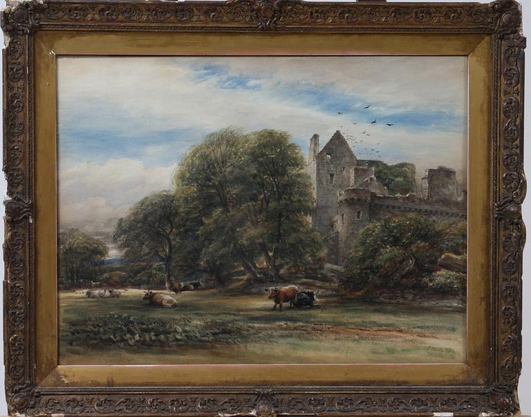 JAMES ORROCK, tillskriven, akvarell, sign o dat 1899.
