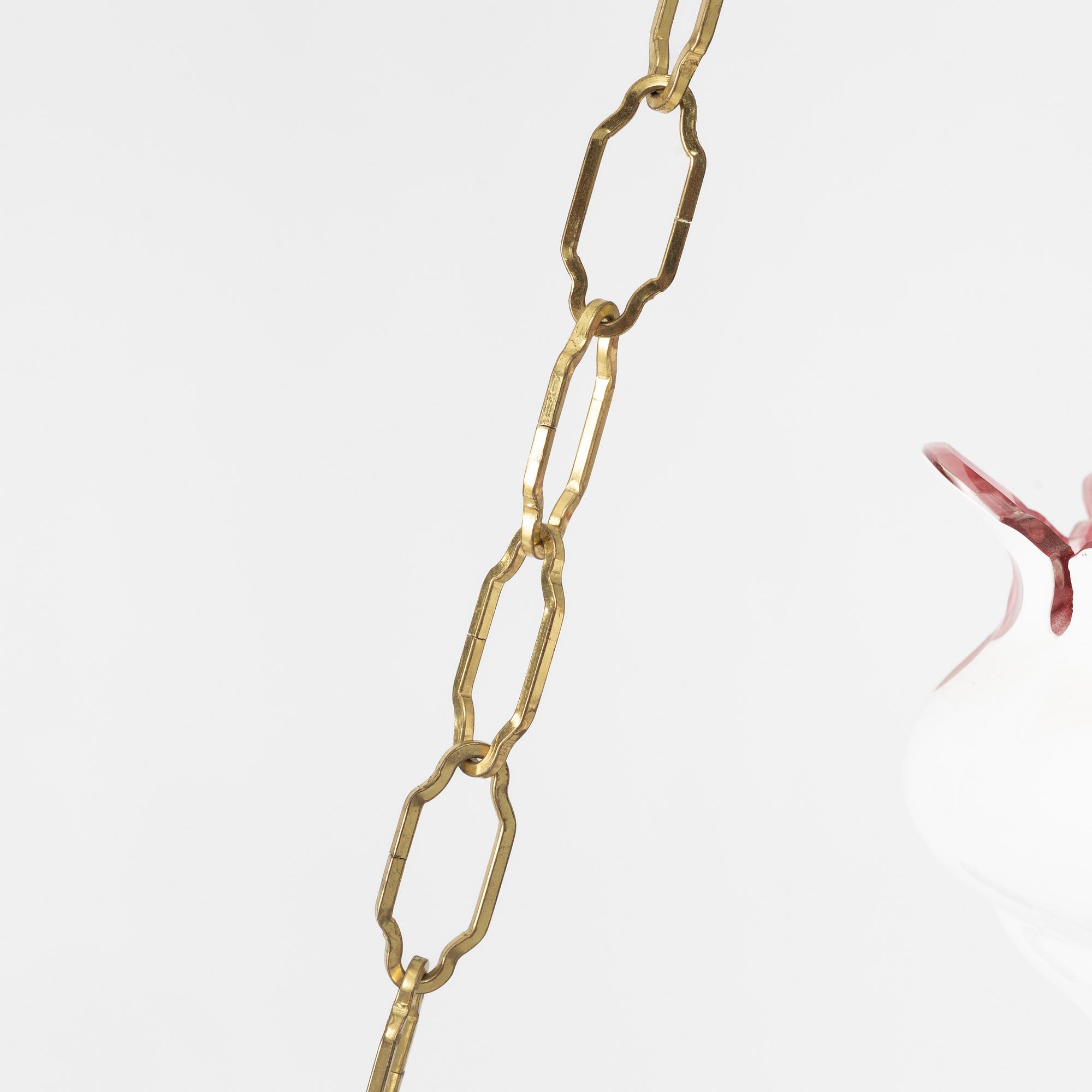 A chandelier, late 19th Century.