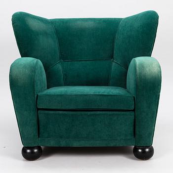 MÄRTA BLOMSTEDT, nojatuoli, Aulanko-malli. Suunniteltu 1939.