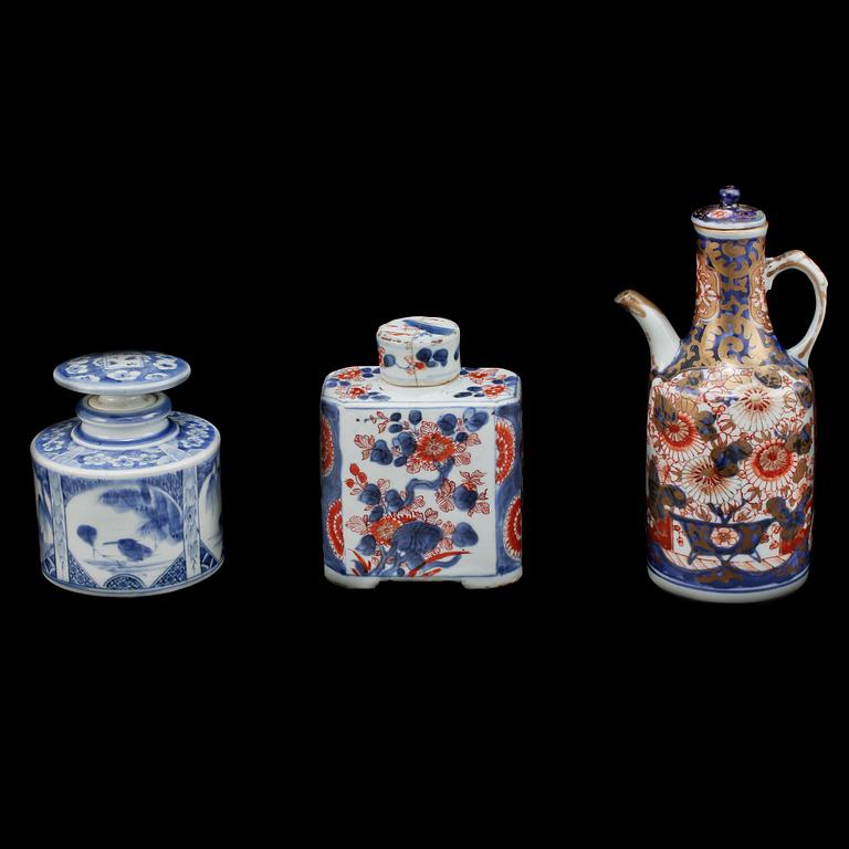 PARTI PORSLIN, 3 delar, porslin, Kina, 1900-tal.