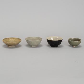 A group of seven Southeast asian ceramics, 19th century and later.