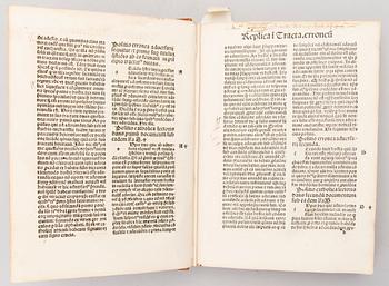 TRACTATUS VARIJ CUM SERMONIBUS, Nürnberg 1490-tal, av Antonius Koberger.