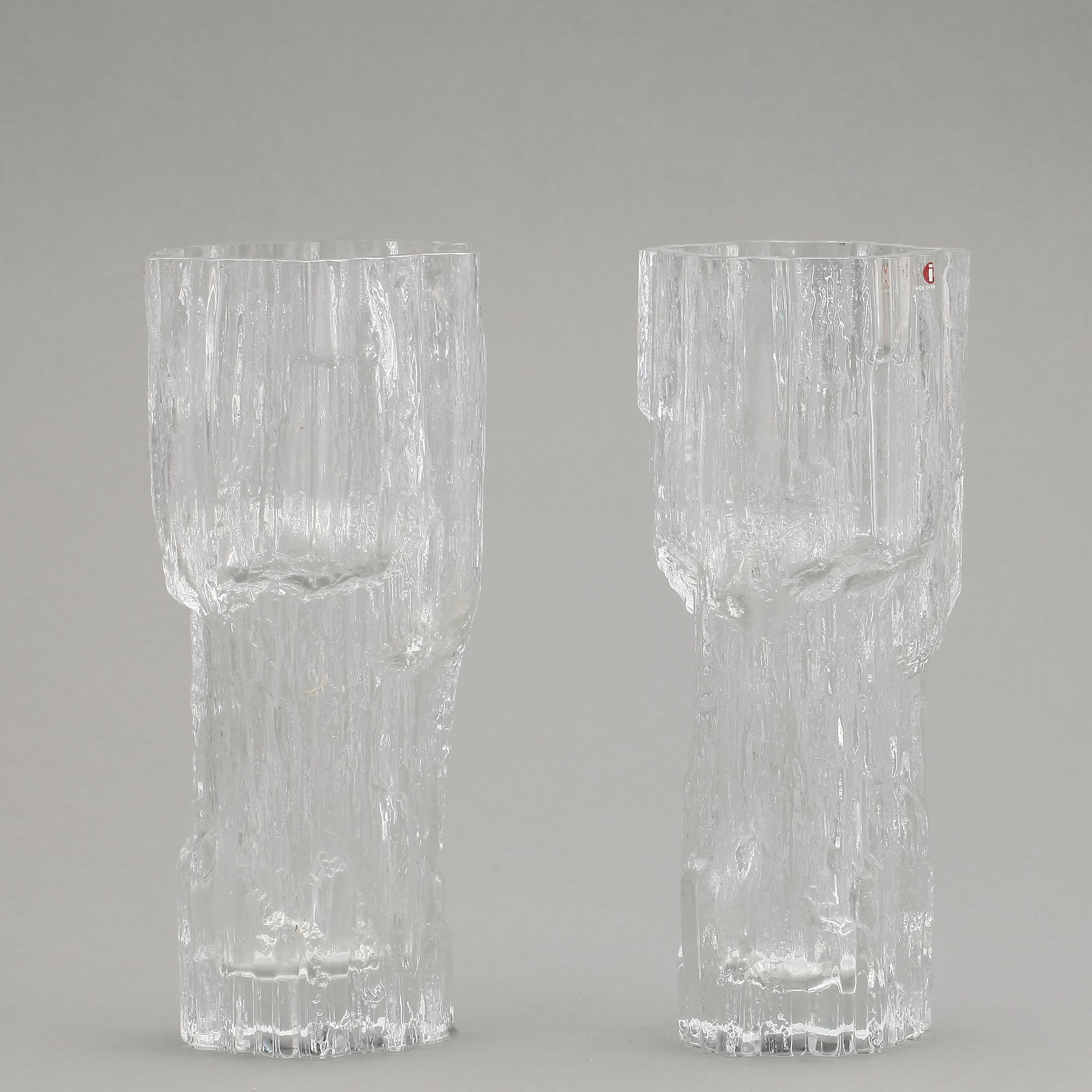 VASER, ett par, Tapio Wirkkala, Iittala.