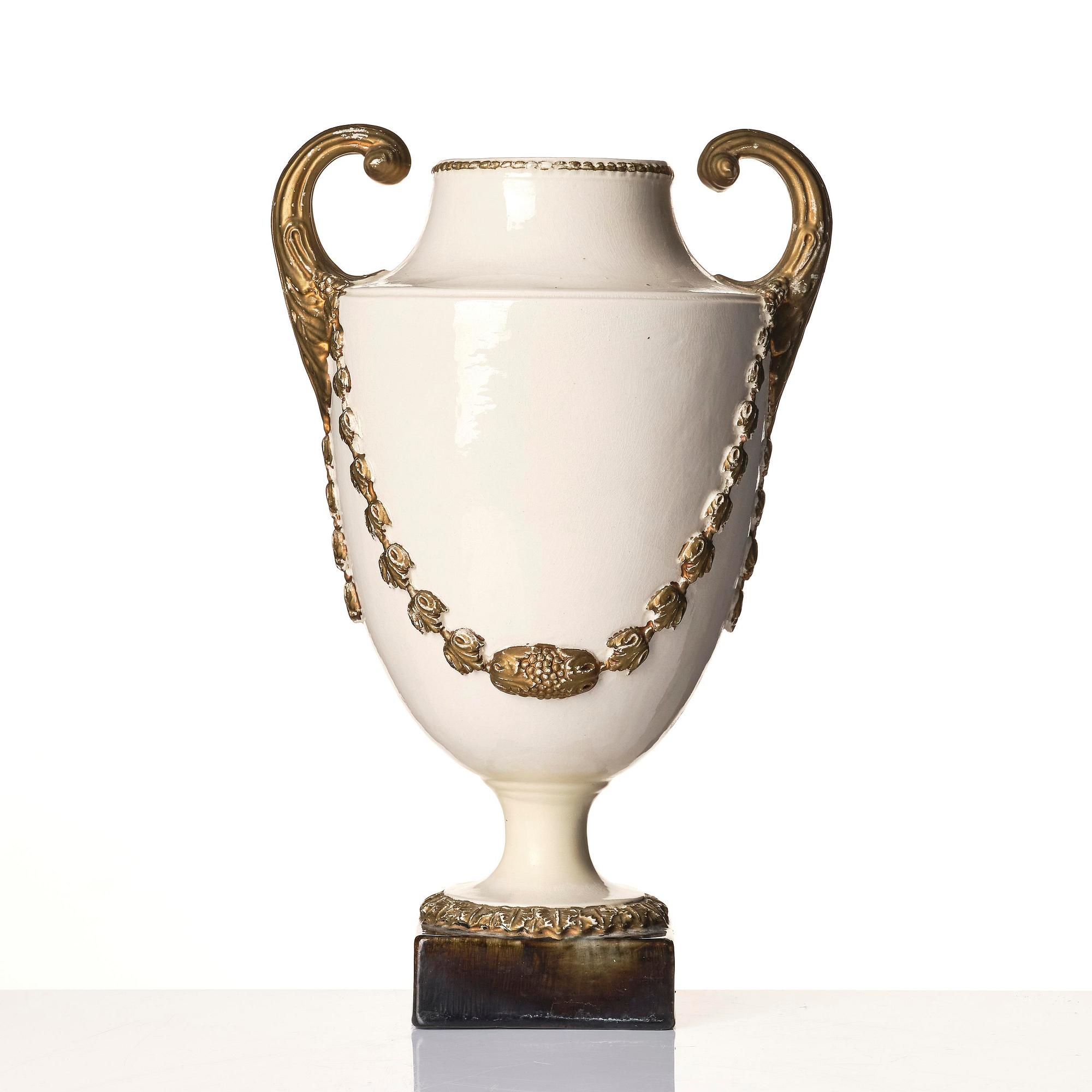 Urna, flintgods, Marieberg, Steens period (1769-1788).