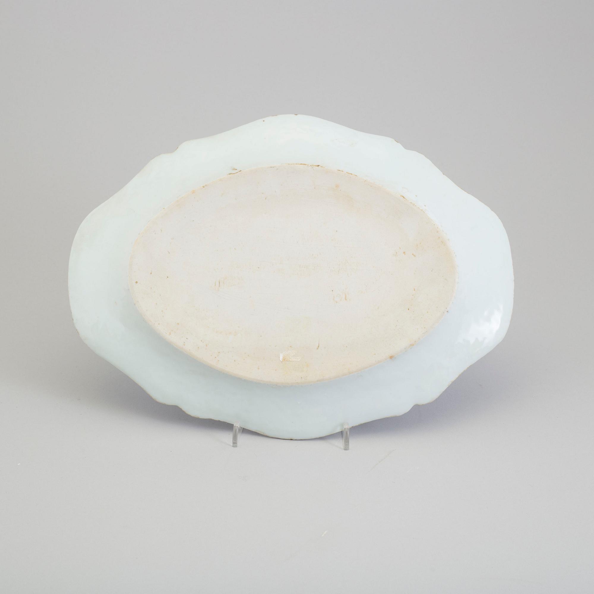 FAT, kompaniporslin. Qingdynastin, Qianlong (1736-95).