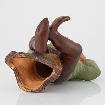 A pair of garden gnomes, second half of the 20th Century.