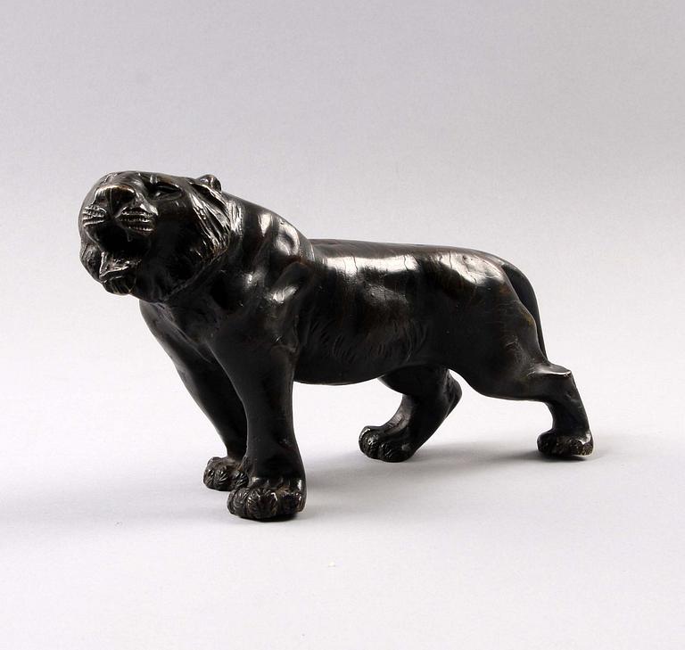 FIGURIN, brons. Orientalisk.